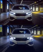 Auto LED Front Lights For Honda Fit Jazz 2014-20 19 LED Turn Signal Dynamic Head Lamp DRL Driving Headlights - Image 3
