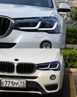 All LED Headlights For BMW X4 F26 2013-20 17 LCI Front Head Lights Fog Lamp Replacement DRL Daytime Light Facelift - Image 4