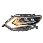 2PCS LED Headlights For Nissan X-Trail 20 17-20 20 Car Lights Angel Eyes Xenon HID KIT Fog Lights Daytime Running Light - Image 2