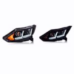 Car Styling Headlight For Nissan Qashqai 20 16-20 17 LED Turn Signal Lights High Beam Angel Eye Front Lamp Accessories - Image 2