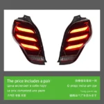 Automotive Parts Taillight For Spark 2010-2014 LED Taillights Rear Lamp LED Signal Reversing Parking Lights Daytime Running Lamps - Image 6