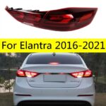 Car Lights For Hyundai Elantra 20 16-2021 LED Auto Taillights Assembly Upgrade Dynamic Backlight Highlight Rear Lamp Tools Accessories