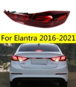 Car Lights For Hyundai Elantra 20 16-2021 LED Auto Taillights Assembly Upgrade Dynamic Backlight Highlight Rear Lamp Tools Accessories