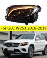 Car Lights For Mercedes Benz GLC LED Auto Headlight 20 16-20 19 W253 X253 C253 GLC200 GLC260 GLC300 GLC350 GLC43 GLC63 Assembly Accessories Lamp