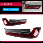 Car Tail Lamp for BMW G20 20 19-2021 G28 LED Dynamic Turn Signal 320i 325i 330i GTS Style Fog Taillights Upgrade - Image 7