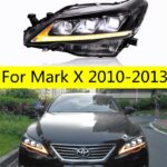 Headlight Assembly for Mark X LED Headlights 2010-2013 Reiz High Low Beam Front Lamp Daytime Running Lights