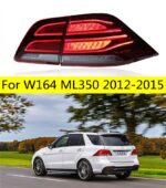 Car Styling Taillights Assembly for Benz W164 Tail Lights 2012-20 15 ML350 ML400 GLE W166 LED Turn Signal Brake Reverse