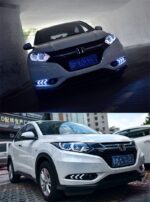 Car Styling Head Lamp for HONDA HR-V Headlights 20 15-20 19 HRV Vezel LED Headlight led DRL Double Lens Hid Bi Xenon Auto Accessories - Image 5