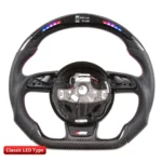 Customized Car Steering Wheels for Audi RS3 RS4 Car Interior Accessorie Carbon Fiber - Image 6