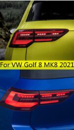 Auto Rear Lamp For Golf 8 LED Tail Light 2021 MK8 DRL reverse turn signal brake fog taillights assembly