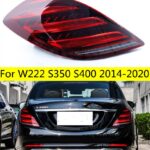 Car Parts For Mercedes Benz W222 LED Tail Lights 20 14-20 20 S350 S400 S500 W223 Taillights LED DRL Running Taillight Fog Light Angel Eyes Rear Parking Lamp
