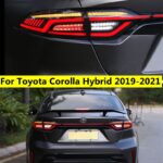 Car Tuning Taillights For Corolla Hybrid LED Tail Light 20 19-2021 Toyota Altis Rear Fog Brake LED Turn Signal Lights