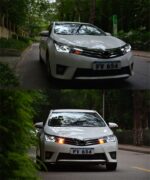High Beam LED Head Light For Toyota LED Headlight 20 14-20 16 Headlights Corolla Altis DRL Angel Eye Turn Signal Front Lamp - Image 5