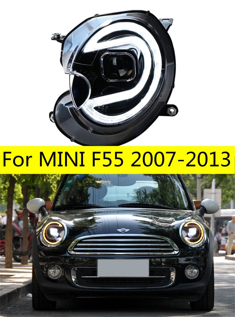 rBVaEmJ7HGaABX0lAAN2K7JQHVA885 High Beam Lights For MINI F55 LED Headlight 2007-2013 Headlights F54 F57 DRL Head Lamp Turn Signal Lighting Accessories - Image 1