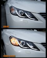 Full LED Head Lights Assembly For Toyota Mark X 2010-2013 Headlights Reiz DRL Front Lamp Dynamic Turn Signal Headlight LED Running Light - Image 3