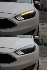 Head Lamp For Ford Focus LED Headlight 20 15-20 18 Car Running Light High Beam Headlights Angel Eye Front Lights - Image 4