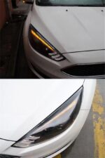 Head Lamp For Ford Focus LED Headlight 20 15-20 18 Car Running Light High Beam Headlights Angel Eye Front Lights - Image 5