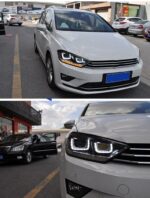 Car Styling Head Lights For V W LED Headlight 2013-20 19 Golf Sportsvan LED Turn Signal Headlights Daytime Running Light - Image 3