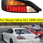 Car LED Tail Lights For Nissan Silvia S15 LED Taillight Assembly 1999-2014 Taillights Rear Lamp Turn Signal Reversing Parking Light