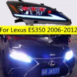 2 pcs car head lights part For Lexus ES350 2006-2012 LED Headlights ES240 ES300 DRL Turn Signal LED bulb