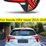 one pair all LED tail lamp For Honda Rear Fog Brake Turn Signal HRV Vezel 15-20 reversing lights car accessories