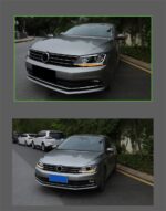 Jetta Sagitar MK6 2012-16 LED Headlight Assembly Retrofit Turn Indicator Lens Car Daytime Running Headlight - Image 5