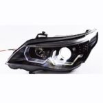 auto front lamp DRL For BMW E60 2003-2010 Car LED Headlight Assembly Head Lamp Running Light Start-up Headlights - Image 3