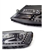 Head Lamp Assemnly For Jetta Sagitar MK6 LED Headlight 2012-18 MK6 DRL Turn Signal High Beam Angel Eye Projector - Image 3