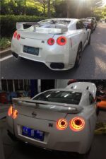 Car Taillights For Nissan GT-R LED Tail Light 2009-17 GTR Rear Fog Brake Lights Dynamic Turn Signal Reverse Lamp - Image 5