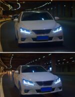 Car Lamp For Toyota Mark X LED Headlight 2010-2013 Reiz LED Dynamic Turn Signal Front Lights High Beam Daytime Running Light - Image 5
