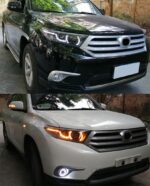 For Toyota Highlander 2012-2014 LED Headlight Assembly DRL High Beam LED Daytime Turn Signal Lights - Image 4