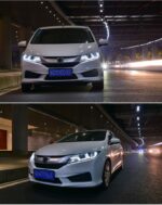 Car Styling Head Lamp For Honda City LED Headlight 14-18 Headlights City DRL Turn Signal High Beam Daytime Running Lights - Image 4