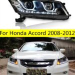 Auto Parts Head Lights For Accord LED Headlight 2008-2012 Headlights Honda LED Dynamic Turn Signal High Beam Daytime Light