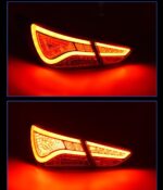 Car Tail Lights Assembly For Sonata 8 LED Turn Signal Lights 2011-16 Hyundai Brake Running Reverse Light - Image 5
