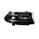 High Beam Front Light For Dodge LED Headlight 15-21 Charger DRL Turn Signal Angel Eye Head Lights Assembly - Image 2