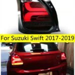 Car Upgrade Tail Light For Suzuki Swift LED Taillight 20 17-20 19 LED Rear Lamp Focus DRL+Brake+Park+Signal Stop Lights