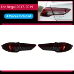 Car Styling Tail Light For Opel Regal Buick 20 17-2021 Taillights Rear Lamp LED Daytime Running Reversing Rear Lights - Image 7