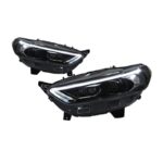 LED Headlights For Cars Mondeo Fusion 20 13-20 16 LED Dynamic Turn Signal Front Lights Blue DRL Headlights Assembly - Image 2