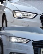 2 PCS Auto Car Head Light Parts For A3 Matrix 20 13-20 16 LED Lamps Headlights DRL Daytime Running Lights Turn Signal - Image 3
