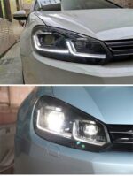 Car Lights For Golf 6 MK6 Jetta 2009-2012 Headlights Variant Golf6 LED Dual Beam Lens Headlights Daily Turn Siganl Lamp - Image 3