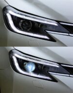Car Headlights For TOYOTA REIZ Mark X 2013 LED Front Headlight DRL Bi-Xenon Lens Replacement High Beam Turn Signal Driving Lights - Image 4