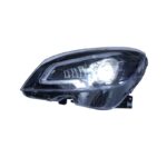 High Beam LED Headlight for Mercedes Benz W204 2007-2011Car Lights c200 c260 c300 LED Dynamic Turn Signal Running Headlights Angel Eye Lamp - Image 4