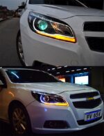 Headlight Assembly for Malibu LED Headlights 20 12-20 16 DRL Turn Signal LED Daytime Lights High Beam Angel Eye Projector Lens - Image 5