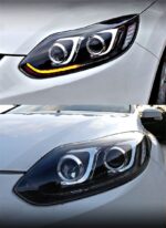 Auto Tuning LED Headlight for Ford Focus 20 12-2014 Car Daytime Running Lights LED Turn Signal Headlights Facelift - Image 5