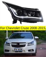 LED Head Light Parts For Cruze 20 08-20 15 Front Headlights Replacement DRL Daytime light Projector Facelift