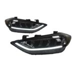 Full LED Head Lights For Hyundai Elantra 20 16-20 20 LED Daytime Running Headlight Angel Eye Turn Signal Lamp Replacement - Image 2