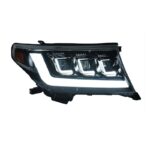2 PCS Auto Car Head Light Parts For TOYOTA Lander Cruiser 2008-20 15 LED Lamps Headlight Replacement DRL Dual Beam Lens Lights - Image 3
