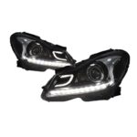 Auto Car Head Light Parts For W204 C200 C300 C Style Modified LED Xenon Lamps Headlights Daytime Running Lights - Image 3