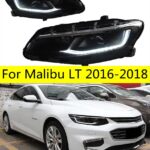 LED Front Lights Accessory For Malibu LT Headlight 20 16-20 18 High Beam Bi-xenon Lens Headlights Daytime Running Light
