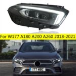 Car Goods Head Lights For Mercedes Benz W177 A180 A200 A260 20 18-2021 LED Low Beam Daytime Headlight DRL Head Lamps